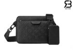 Túi LV Trio Messenger Monogram Shadow Màu Đen Best Quality