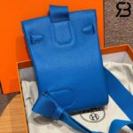 Balo Hermes Hac A Dos PM Backpack Bleu Hydra Xanh Dương Best Quality