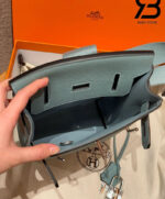 Balo Hermes Hac A Dos PM Backpack Ciel Xanh Xám Best Quality
