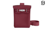 Balo Hermes Hac A Dos PM Backpack Rouge Sellier Đỏ Vang Best Quality