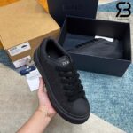 Giày Dior B33 Black Gravity Leather Đen Best Quality