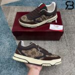 Giày Gucci Re-Web Sneaker Beige Brown Kem Nâu Best Quality