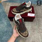 Giày Gucci Re-Web Sneaker Beige Brown Kem Nâu Best Quality