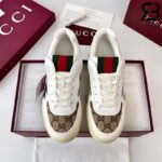 Giày Gucci Re-Web Sneaker White Beige Trắng Kem Best Quality