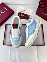 Giày Gucci Re-Web Sneaker White Blue Trắng Xanh Dương Best Quality