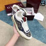 Giày Gucci Re-Web Sneaker White Blue Trắng Xanh Navy Best Quality
