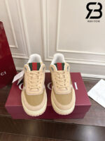 Giày Gucci Re-Web Sneaker Beige Màu Kem Best Quality