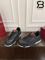 Giày Gucci Re-Web Sneaker Black White Đen Trắng Best Quality