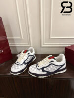 Giày Gucci Re-Web Sneaker White Blue Trắng Navy Best Quality