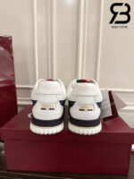 Giày Gucci Re-Web Sneaker White Blue Trắng Navy Best Quality