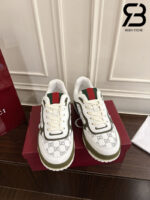 Giày Gucci Re-Web Sneaker White Green Trắng Xanh Lá Best Quality