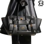 Túi Balenciaga Bel Air Medium Carry All Bag Size 37 Black Calfskin Đen Best Da Ý