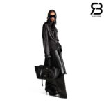 Túi Balenciaga Bel Air Medium Carry All Bag Size 37 Black Calfskin Đen Best Da Ý
