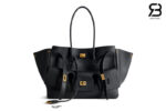 Túi Balenciaga Bel Air Medium Carry All Bag Size 37 Black Calfskin Đen Best Da Ý