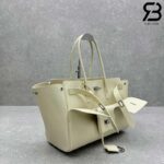 Túi Balenciaga Bel Air Medium Carry All Bag Size 37 Neutral Calfskin Trắng Best Da Ý