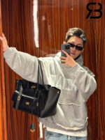 Túi Balenciaga Bel Air Small Carry All Bag Size 30 Black Đen Da Calfskin GHW Best Ý