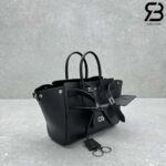 Túi Balenciaga Bel Air Small Carry All Bag Size 30 Black Đen Da Calfskin SHW Best Ý