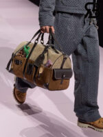 Túi LV Keepall Bandoulière 50 Pharrell Williams M26127 Tan Brown Suede Best Quality