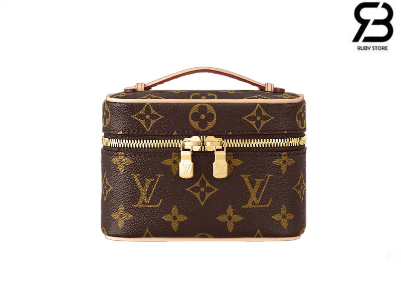 Túi LV Nice Nano Monogram M44936 Màu Nâu 14CM Best Quality