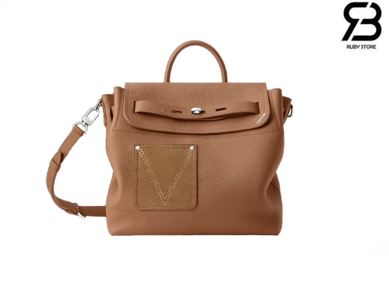 Túi LV Steamer 30 M26758 Tan Brown Màu Nâu Best Quality