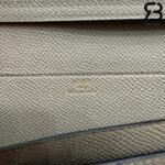 Ví Hermes Bearn Long Wallet Vert Bosphore Grey Xám GHW Best Pháp