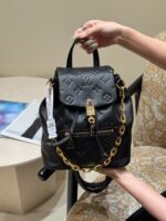 Ba Lô LV Coussin PM M13357 Black Màu Đen Da Cừu 26CM Best Quality