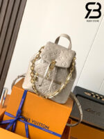 Ba Lô LV Coussin PM M13358 Beige Màu Kem Da Cừu 26CM Best Quality