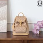 Ba Lô LV Montsouris PM Backpack Travels With Grace Coddington M15135 Meowgram Canvas Best Pháp