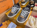 Giày LV Pharrell Williams Tilted Sneaker Coffee Bean chất lượng tốt nhất