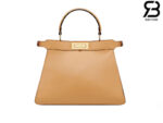 Túi Fendi Peekaboo ISeeU Medium Size 33 Beige Calfskin Best Da Ý sang trọng