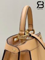 Túi Fendi Peekaboo ISeeU Medium Size 33 Beige Calfskin