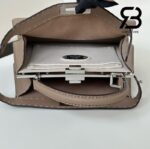 Túi Fendi Peekaboo ISeeU Medium Size 33 Grey Grained Calfskin