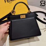 Túi Fendi Peekaboo ISeeU Petite Black Nappa leather Màu Đen Best Da Ý
