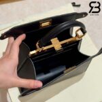 Túi Fendi Peekaboo ISeeU Petite Black Nappa leather Màu Đen Best Da Ý