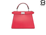 Túi Fendi Peekaboo ISeeU Petite Pink Nappa leather Màu Hồng Best Da Ý