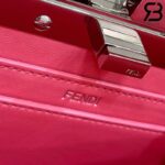 Túi Fendi Peekaboo ISeeU Petite Pink Nappa leather Màu Hồng Best Da Ý
