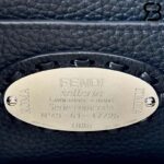 Túi Fendi Peekaboo ISeeU Petite Size 20 Black Grained Calfskin Hand Sewn Best Da Ý