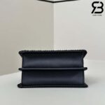 Túi Fendi Peekaboo ISeeU Petite Size 20 Black Interlace Leather Best Da Ý