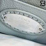 Túi Fendi Peekaboo ISeeU Petite Size 20 Light Blue Grained Calfskin Hand Sewn Best Da Ý
