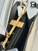 Túi Fendi Peekaboo ISeeU Petite Size 20 White Lizard cao cấp