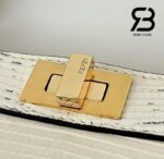 Túi Fendi Peekaboo ISeeU Petite Size 20 White Lizard sang trọng
