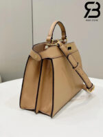 Túi Fendi Peekaboo ISeeU Small Size 27 Beige Calfskin Màu Be Best Da Ý