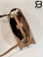 Túi Fendi Peekaboo ISeeU Small Size 27 Beige Calfskin Màu Be Best Da Ý
