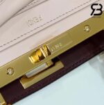 Túi Fendi Peekaboo ISeeU Small Size 27 Beige Calfskin Màu Be Best Da Ý