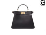 Túi Fendi Peekaboo ISeeU Small Size 27 Black Calfskin Màu Đen Best Da Ý