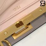 Túi Fendi Peekaboo ISeeU Small Size 27 Black Calfskin Màu Đen Best Da Ý