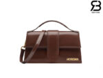 Túi Jacquemus Le Bambino 17Cm Chocolate Shiny Calfskin chất lượng cao