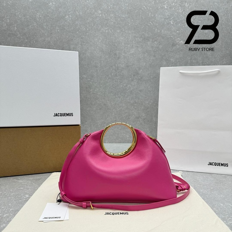 Túi Jacquemus Le Calino Pink Calfskin Màu Hồng sang trọng