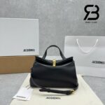 Túi Jacquemus The small Valérie Black Goatskin 24CM Màu Đen cao cấp