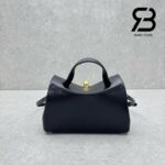 Túi Jacquemus The small Valérie Black Goatskin 24CM Màu Đen Best Da Ý sang trọng